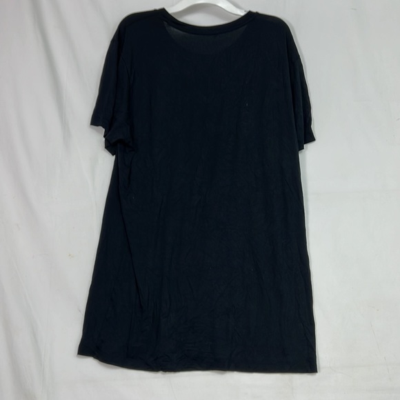 #0601 HeatTech Plain Stretchy Black T-Shirt | Size: XL - Picture 5 of 5